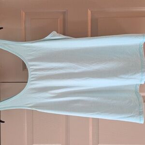 DSG Sky Blue Women's Cut-out Tank Top